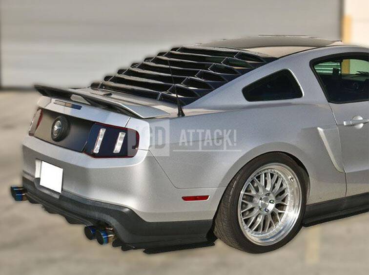 IK Style Bakrute Louvers (MUSTANG 05-14 Coupe)