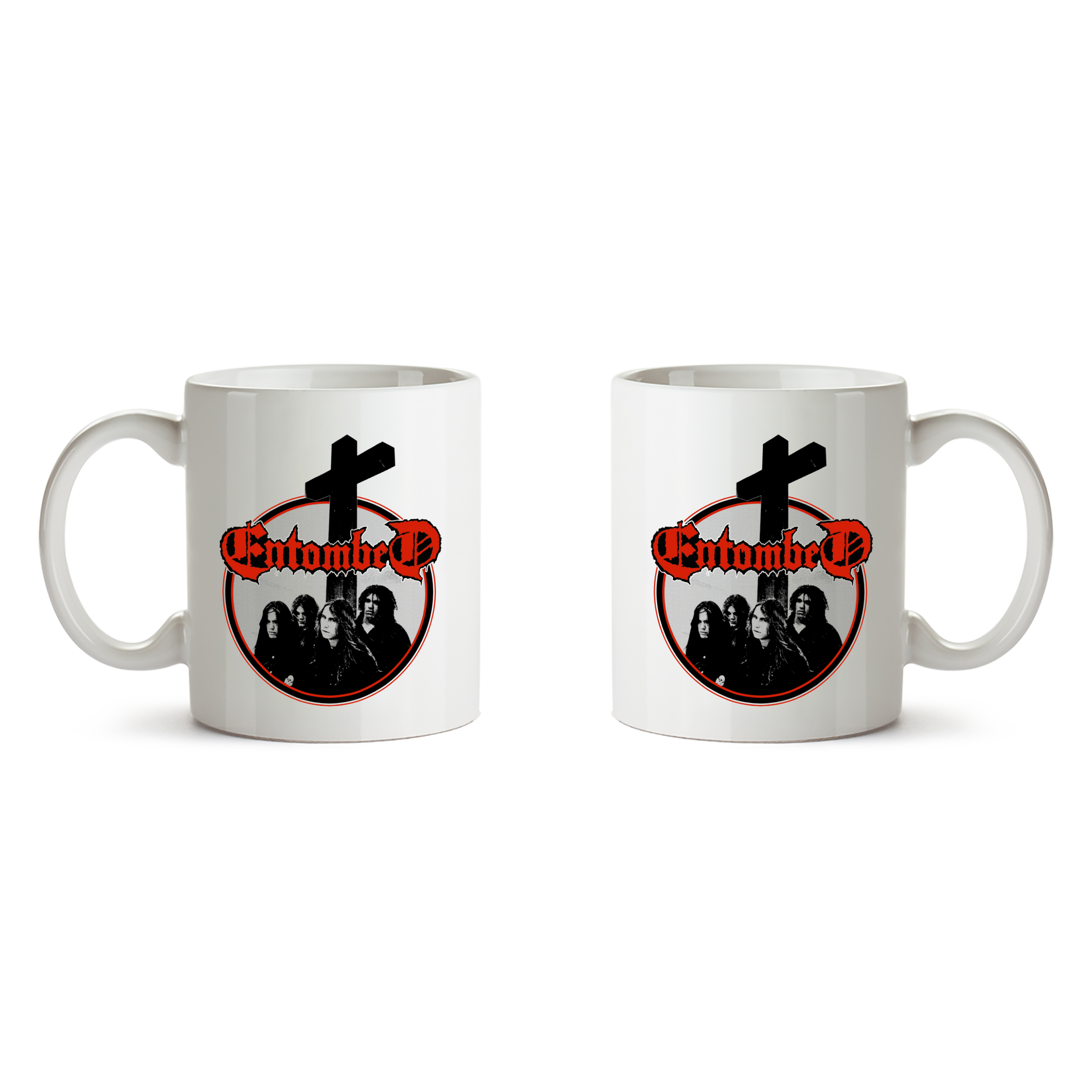 ENTOMBED - MUG, LEFT HAND CROSS (2-PACK)