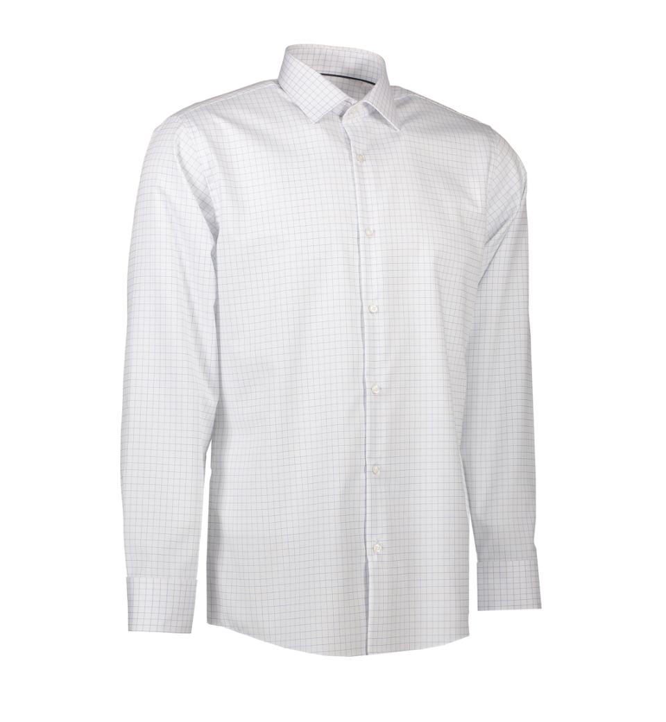 SEVEN SEAS Fine Twill Check | slim Number S55