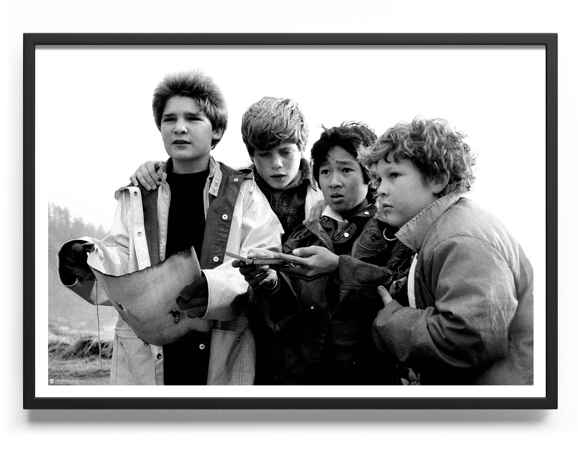 Classic Goonies BW Photo Poster - JustPosters