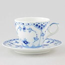 ロイヤルコペンハーゲン   ブルーフルーテッド  Blue Fluted  ハーフレース カップ&ソーサー  20世紀  [サンプル画像]
