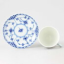 ロイヤルコペンハーゲン   ブルーフルーテッド  Blue Fluted  ハーフレース カップ&ソーサー  20世紀  [サンプル画像]