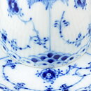 ロイヤルコペンハーゲン   ブルーフルーテッド  Blue Fluted  ハーフレース カップ&ソーサー  20世紀  [サンプル画像]
