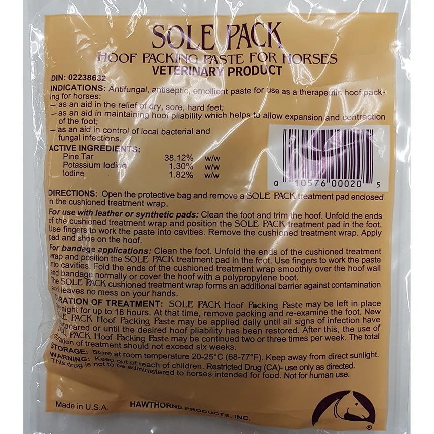 Tjæreholdig  Hawthorne Sole Pack pad - 2