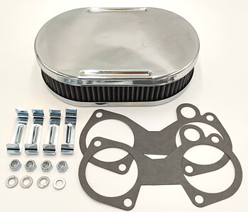 Ilmansuodation kromi: 45mm Weber DCOE