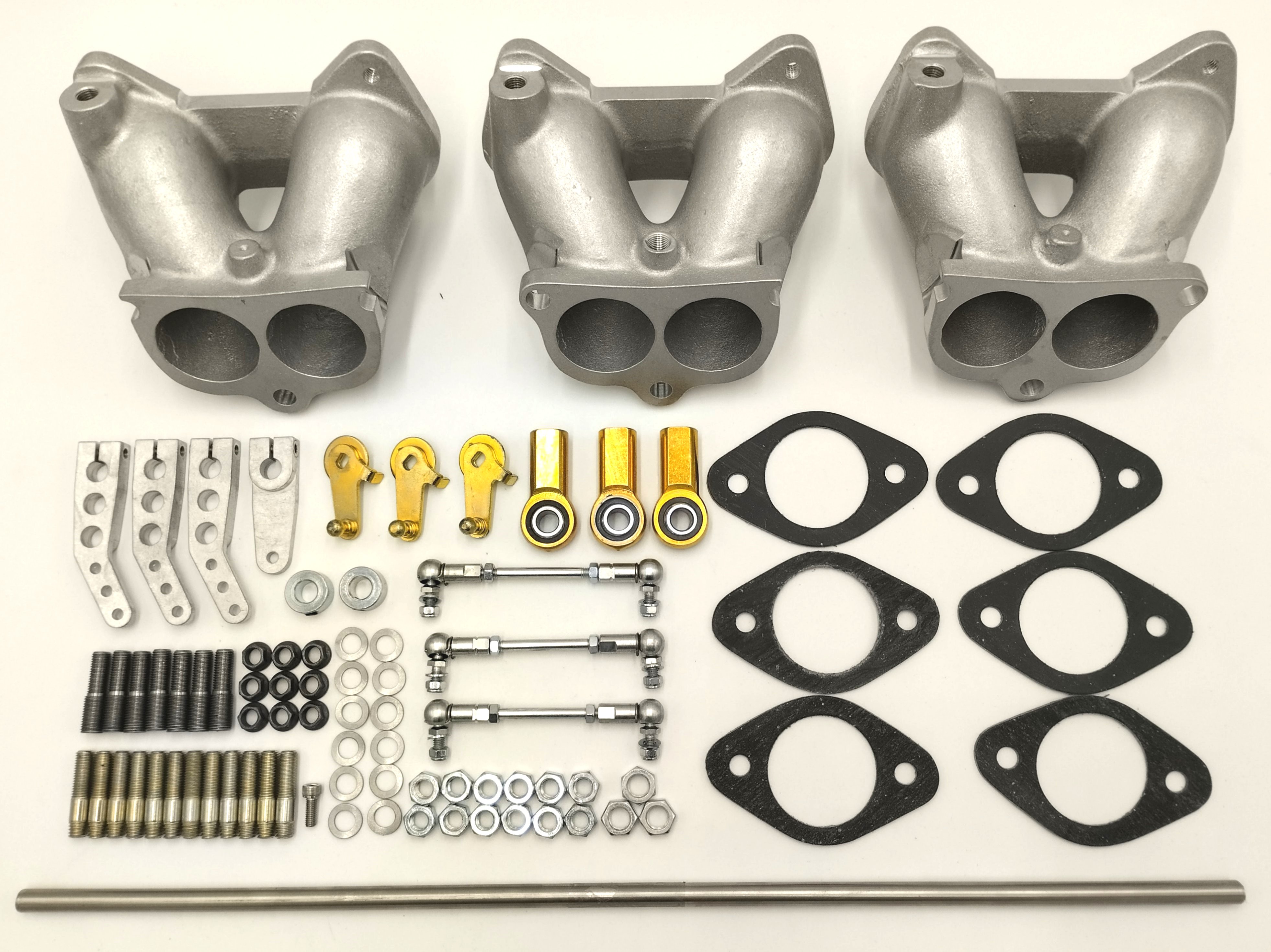 Inlet manifold - Austin Healey 3000 3 x DCOE (3 piece)