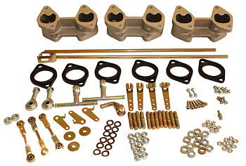 Inlet manifold - BMW 2.8/3.0/3.6 6 cyl 3 X DCOE