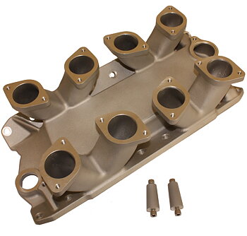 Inlet manifold - Chevrolet smallblock V8 4 x Weber 48 IDA