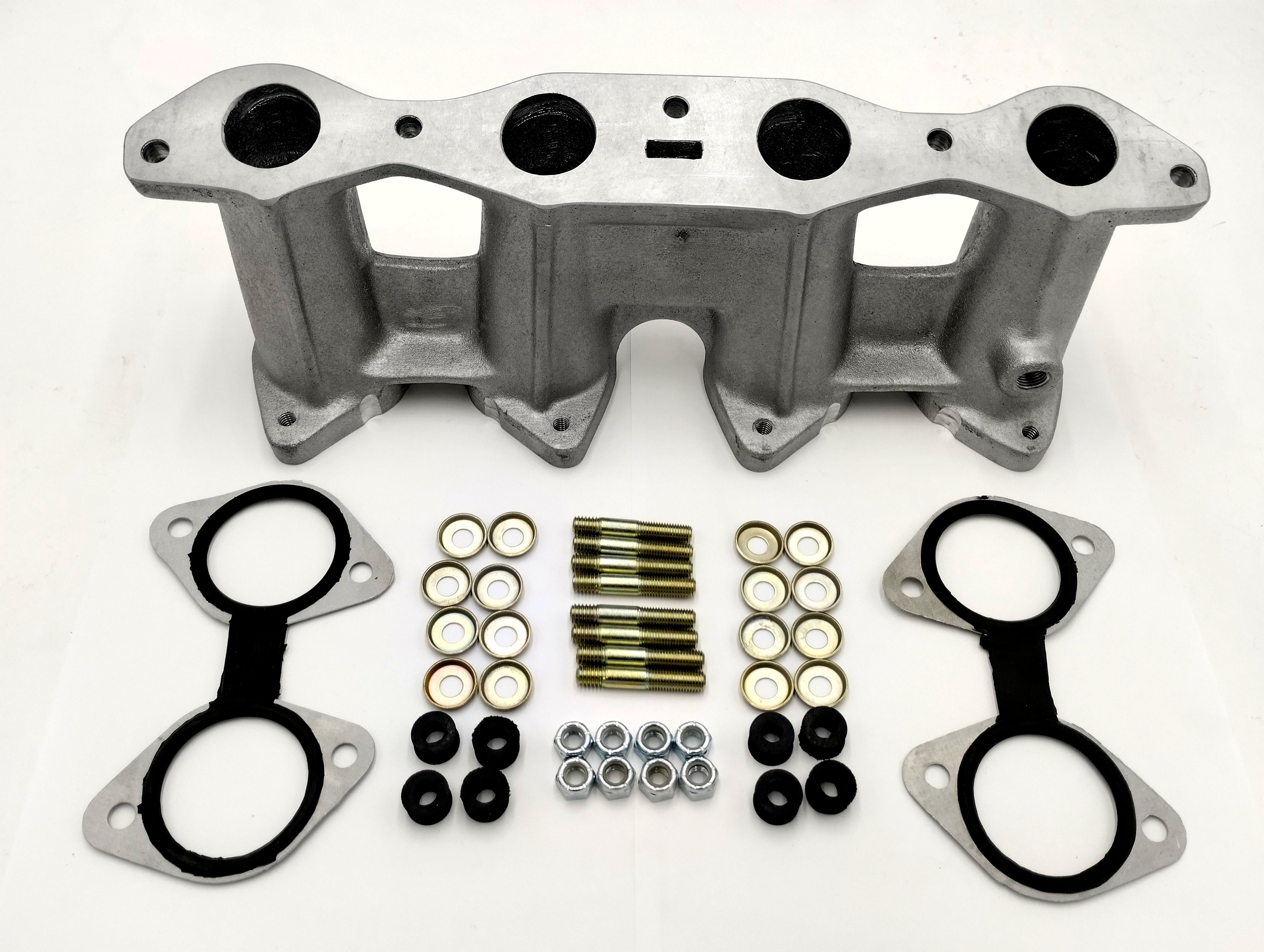 Inlet manifold - Ford Crossflow 1.3 2 x Weber 40 DCOE