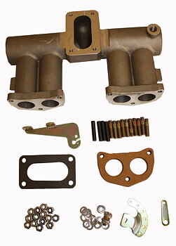 Inlet manifold - MGB "MSX" B Series 1 x Weber DGV