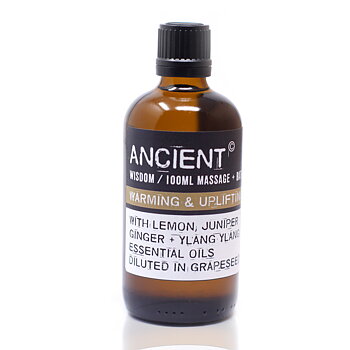 Ancient Wisdom Warming & Uplifting Massageolja - 100 ml