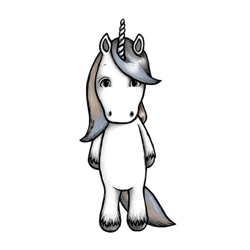 Wallsticker Hope the Unicorn
