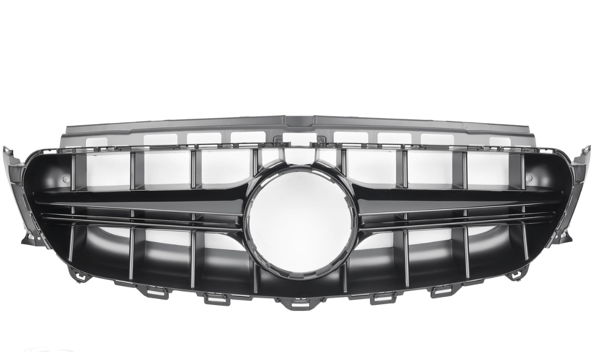 1. ckm w213 2018 FACELIFT  e63 a-look grill BLACK - 3