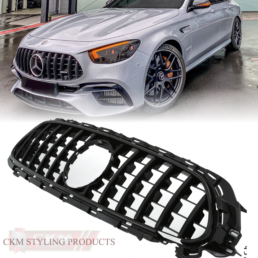 1. ckm w213 2020- FACELIFT  e63 a-look grill BLACK