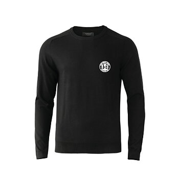 EWS Stickad tröja Svart