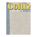 Provo Craft Coluzzle Cutting Template - Alphabeth  Cool Curvy Shade Uppercase