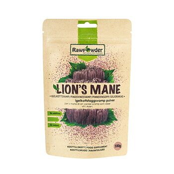 Lions Mane Pulver 100 g Rawpowder