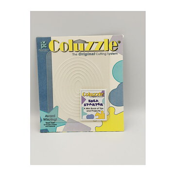 Provo Craft Coluzzle Cutting Template - Nested Oval