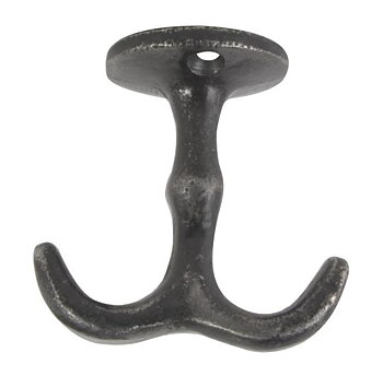 Koukku Double Under Shelf Musta IB Laursen