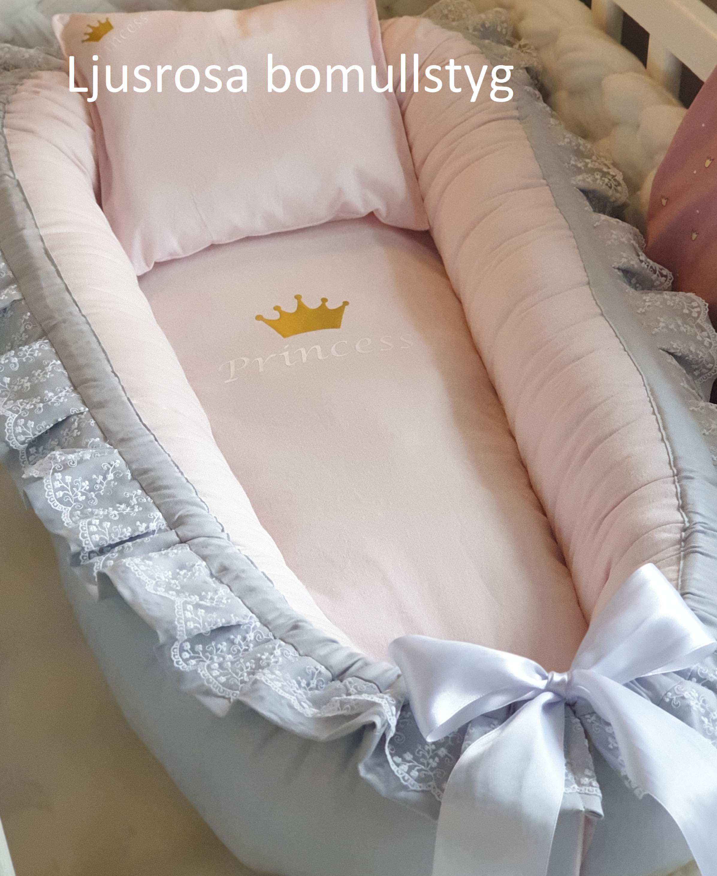 Tyg  Freja beige/natur bomullslinne - 16