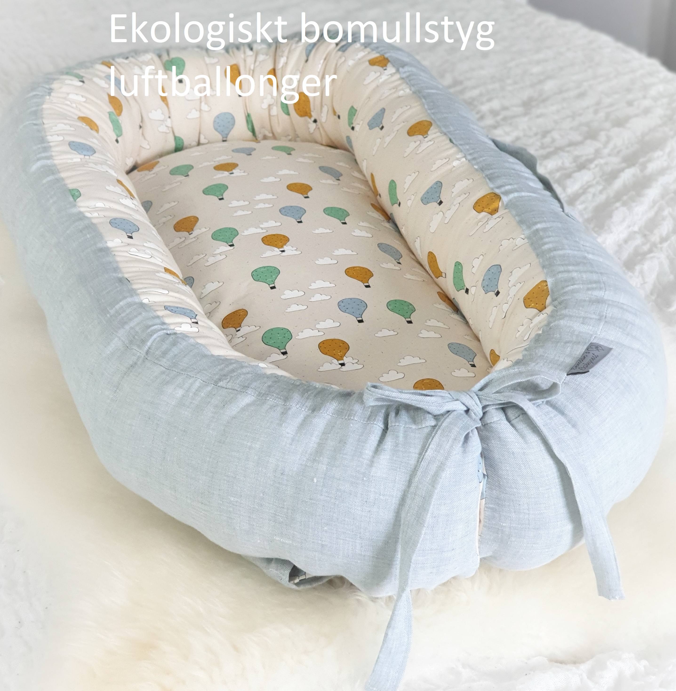 Tyg  Freja beige/natur bomullslinne - 13