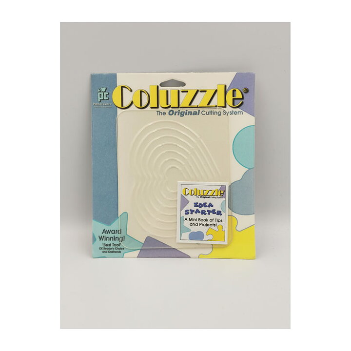 Provo Craft Coluzzle Cutting Template - Nested Heart