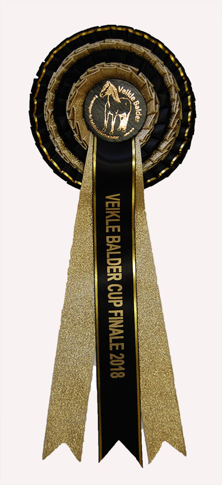 1034 - Rosette, gold, silber, bronze metallic, 40 cm - 3