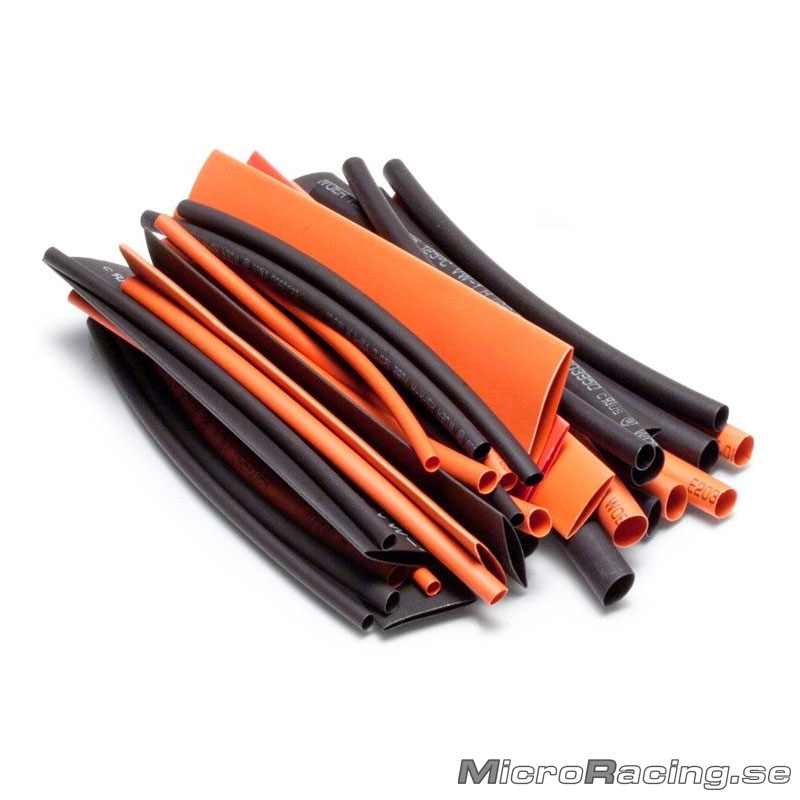 D-MAX - Heat Shrink Tubing, Red & Black, D2.5-15mm (100mm long)