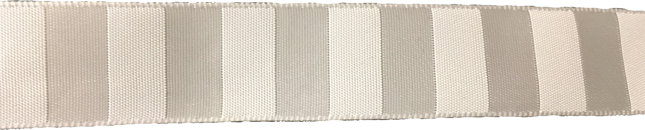 Randigt sidenband Vit