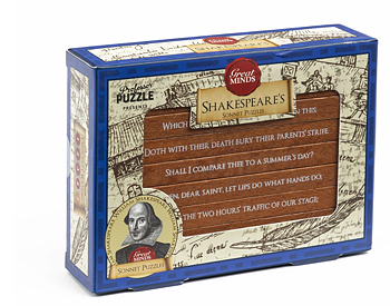 Professor Puzzle : Great Minds - Shakespeare  Sonnet Puzzle - Ordna raderna i rätt ordning och recitera!