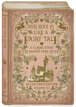 Storybook Collection : Valentine's Edition Our love is like a fairy tale - Kort med kuvert