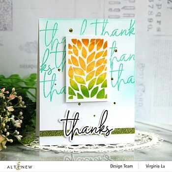 ALTENEW -Solid Foliage Stamp Set