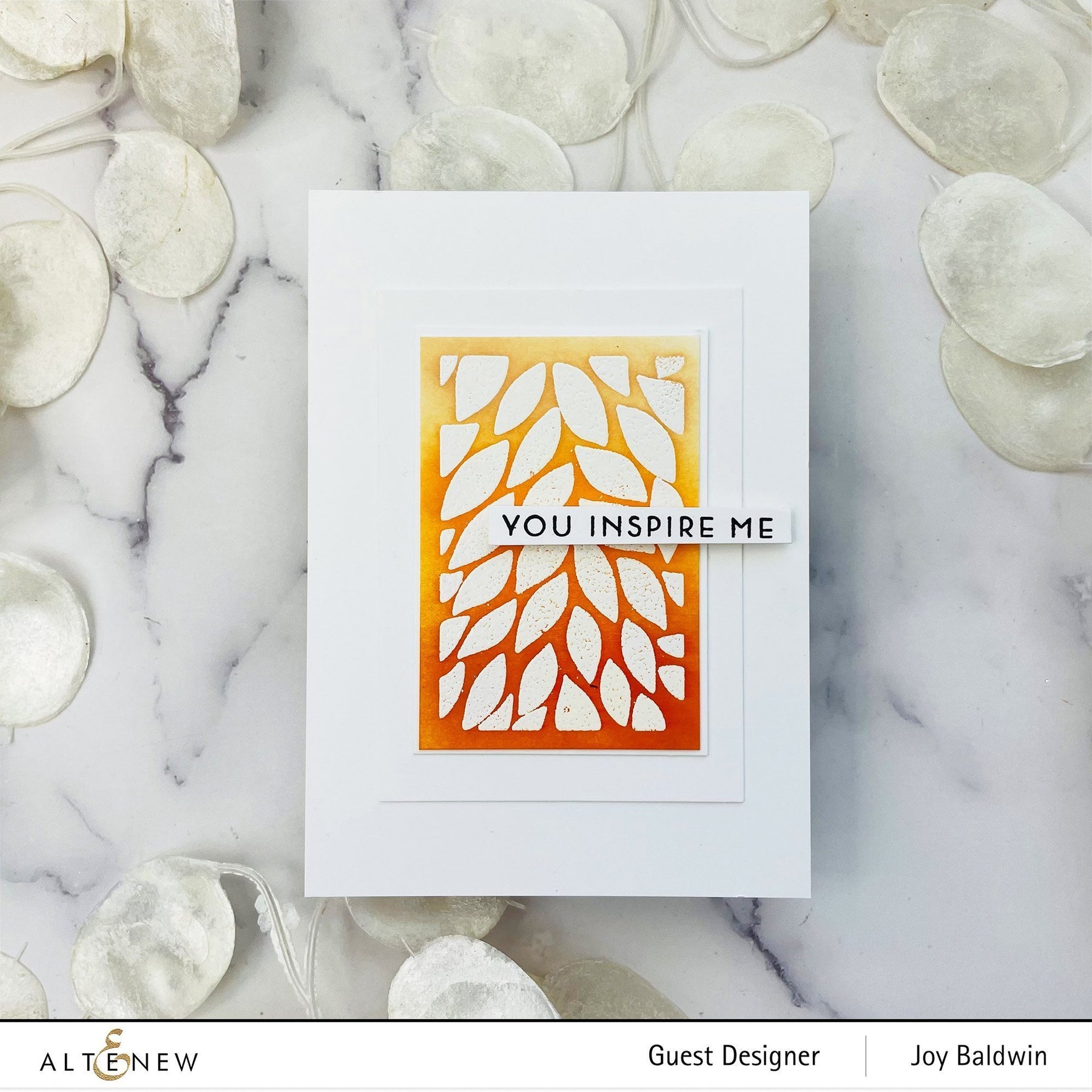 ALTENEW  -Solid Foliage Stamp Set - 7