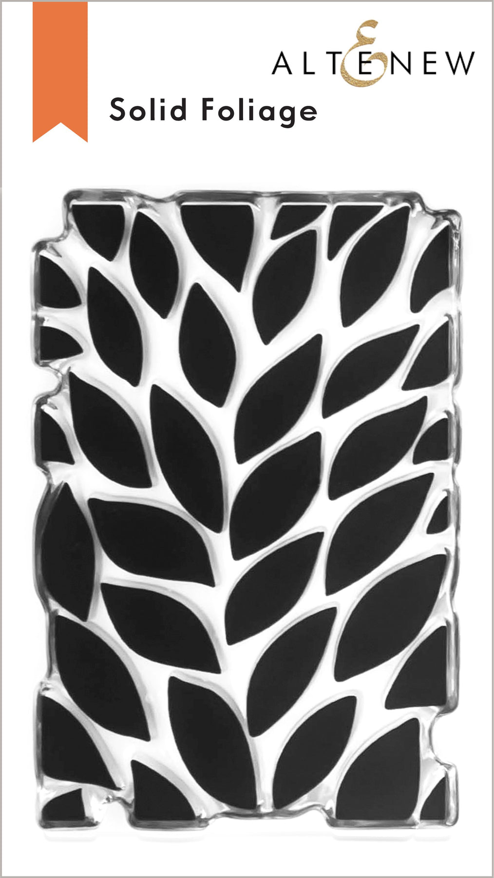 ALTENEW  -Solid Foliage Stamp Set