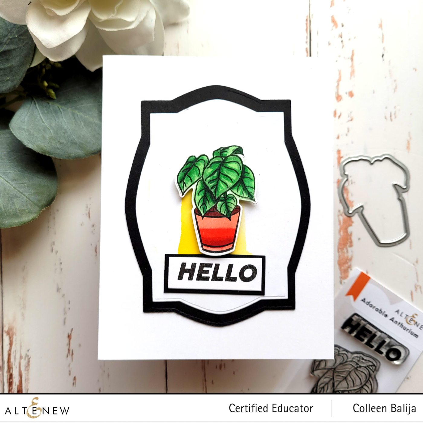 ALTENEW -Adorable Anthurium Stamp Set - 6