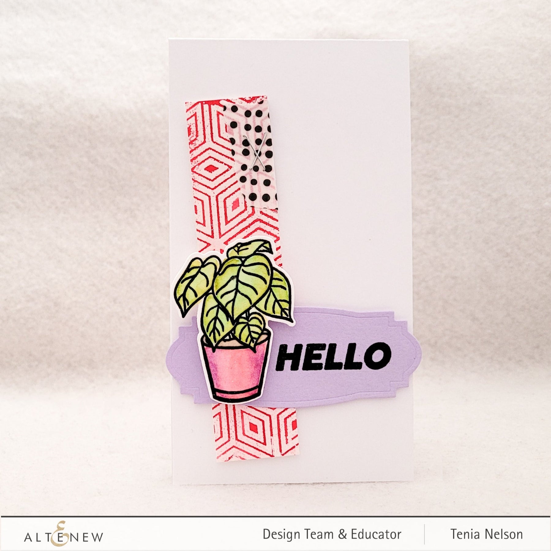 ALTENEW -Adorable Anthurium Stamp Set - 9