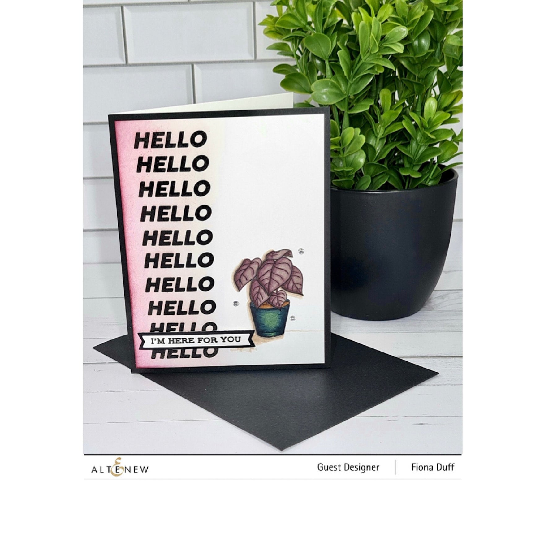 ALTENEW -Adorable Anthurium Stamp Set - 4