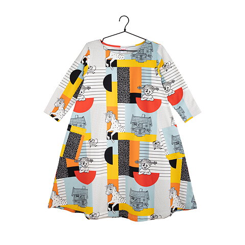 PIPPI DRESS JENNI YELLOW