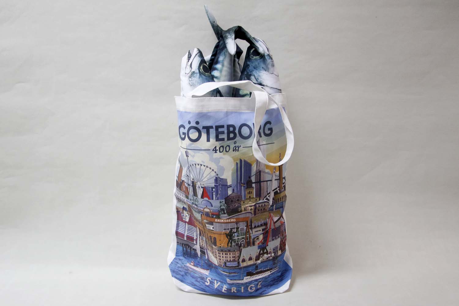 Fabric bag Göteborg 400 years 33x40 cm - 2