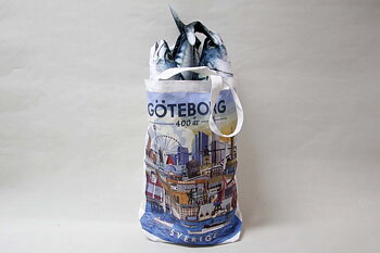Fabric bag Göteborg 400 years 33x40 cm