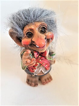 Troll Med Hardanger Dräkt - Norway