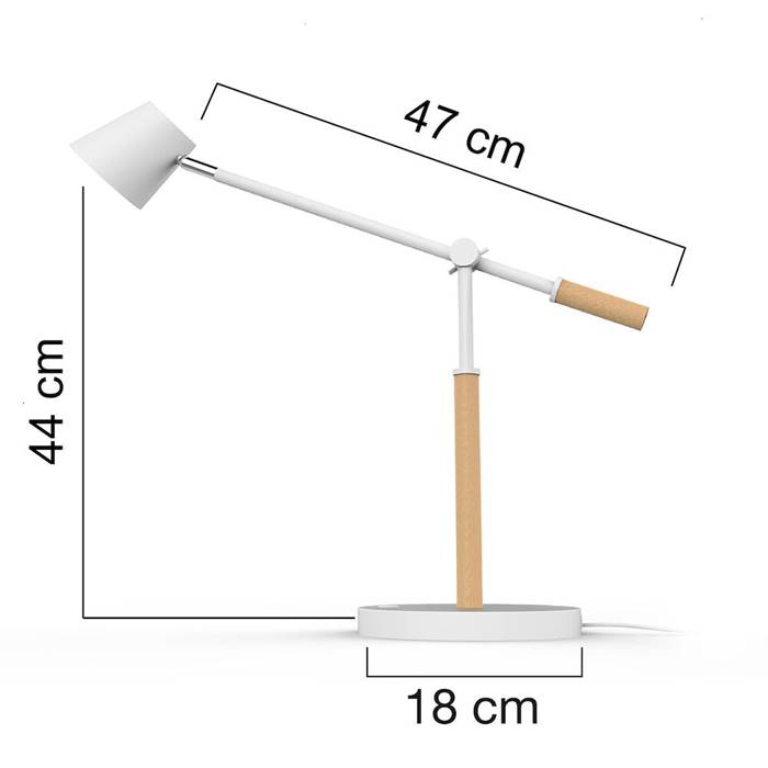 Lampa Vicky LED vit - 6
