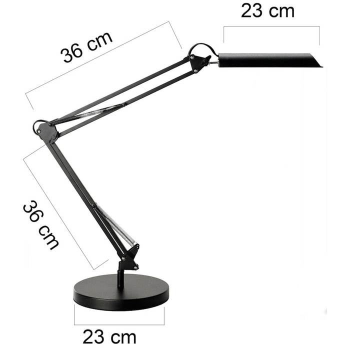 Lampa Swingo LED svart - 6