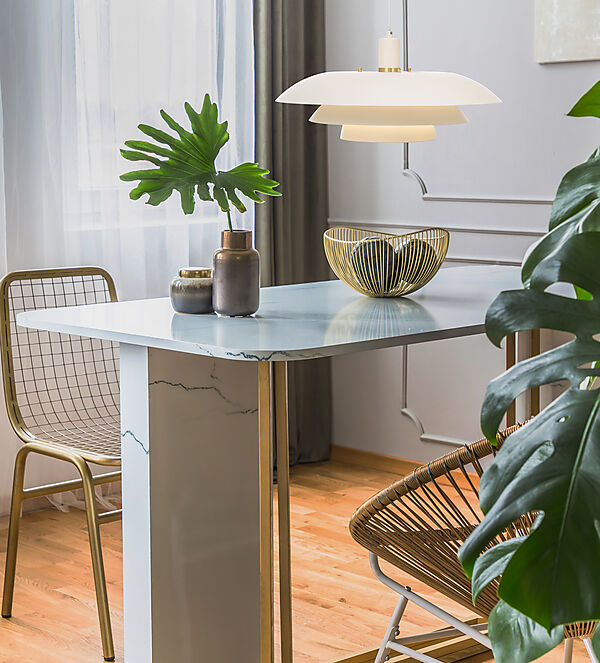 EPSILON taklampa, vit 45cm - Aneta Lighting - 2