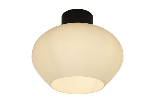 BELL plafond stor, svart/vit - Aneta Lighting