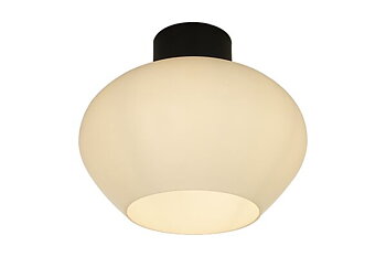 BELL plafond stor, svart/vit - Aneta Lighting