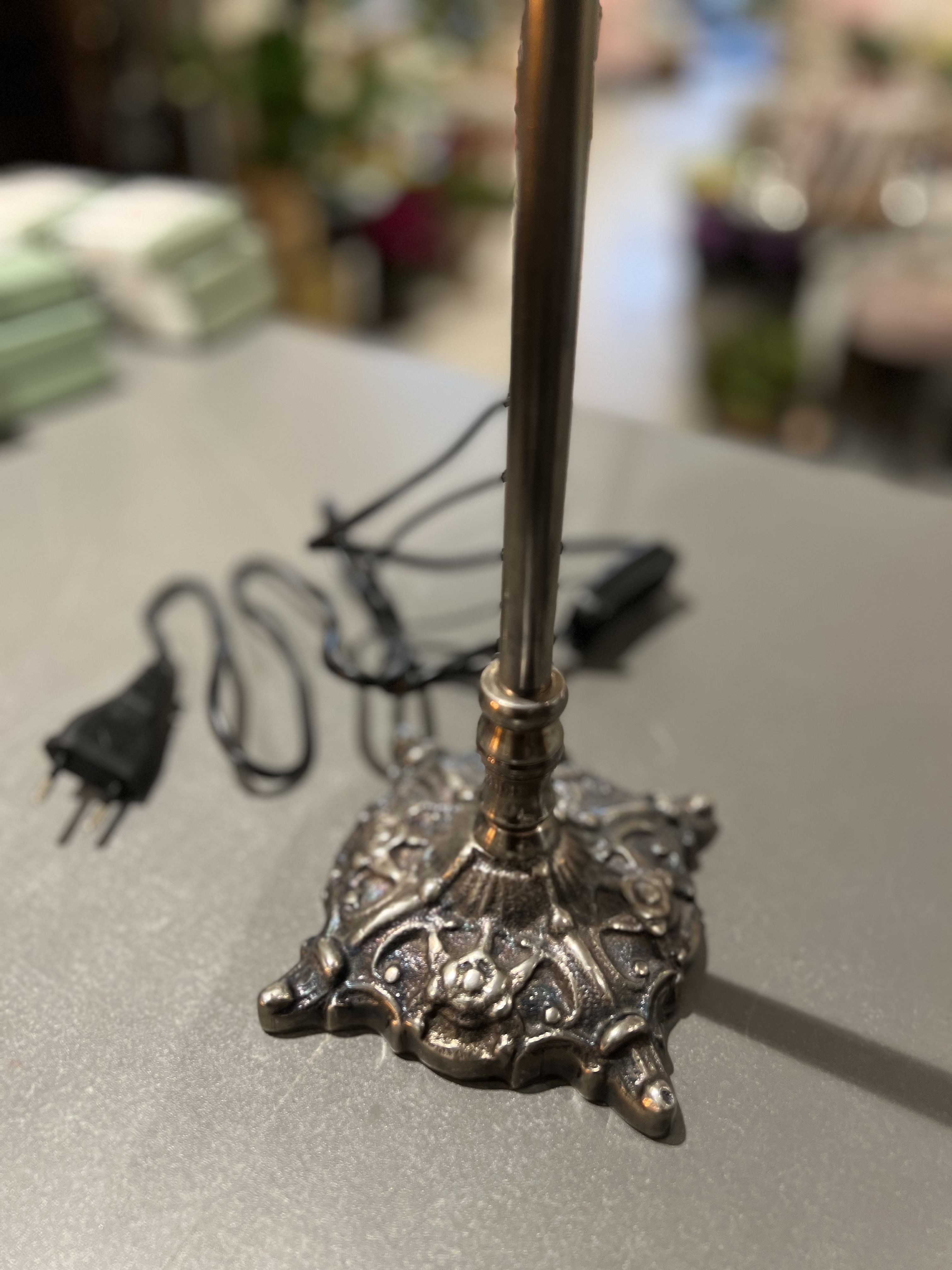 Lampfot / H: 43cm