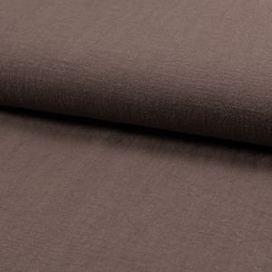 STONEWASHED LINNEN - DUSTY BROWN