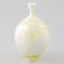 Isak Isaksson (2020) Unique Vase with Yellow Crystalline Glaze 16 cm