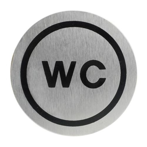 Toalettskylt - WC